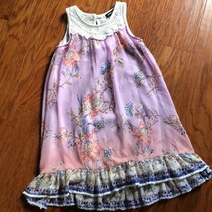 Zunie Boho Floral Dress
